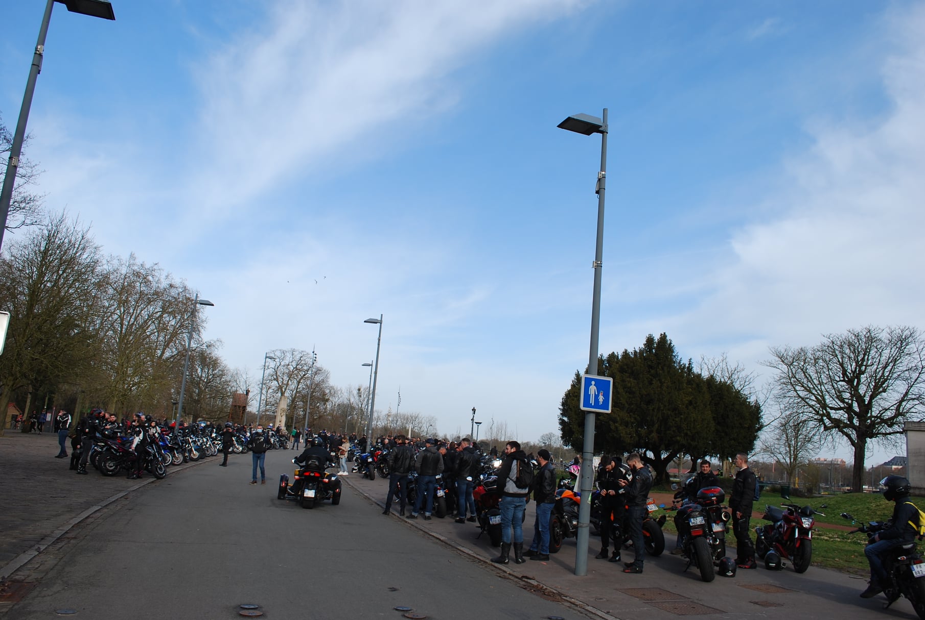Photo FMF Isère — sortie Jeunes motards